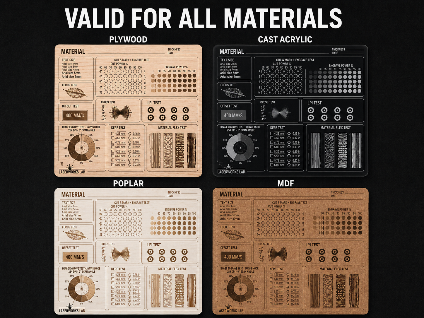 Laser Calibration Pack