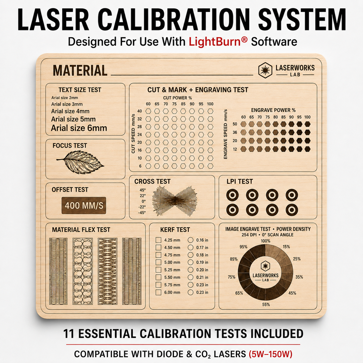 Laser Calibration Pack