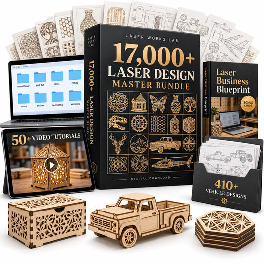 17,000+ Laser Designs. Endless Ideas for Your Next Project!